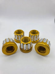 DEEZNUTZ 12 Point Billet 7075 Aluminum 5/8-18 Lug Nuts
