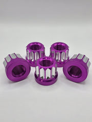 DEEZNUTZ 12 Point Billet 7075 Aluminum 5/8-18 Lug Nuts