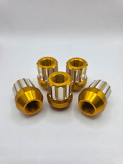 DEEZNUTZ 12 Point Acorn Style Billet 7075 Aluminum Lug Nut